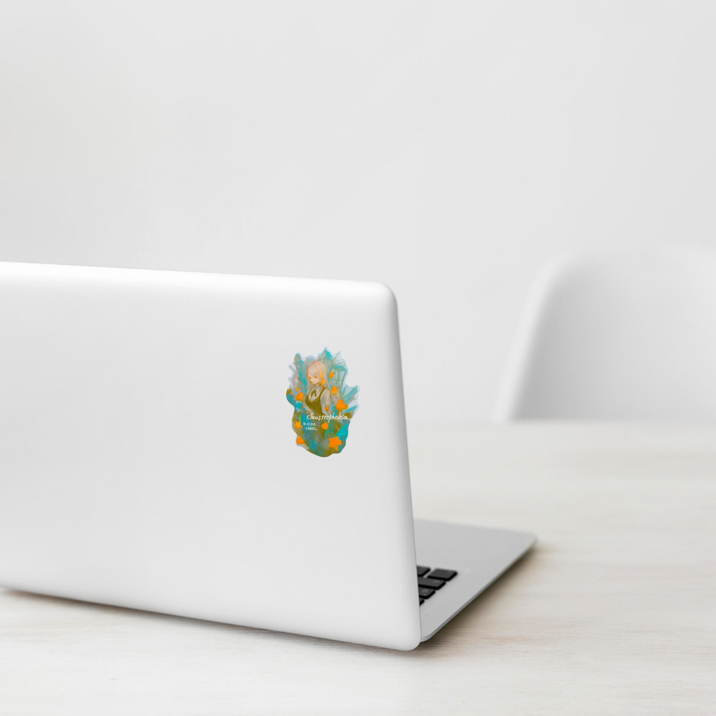 Claustrophobia Girl ✦ B-Side Label Sticker