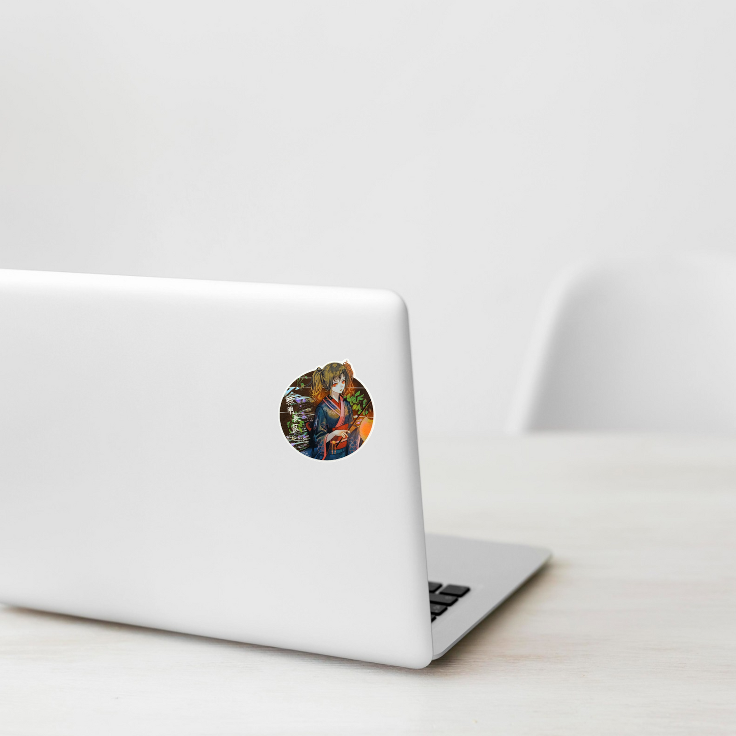 Spooky Lantern Girl ✦ B-Side Label Sticker