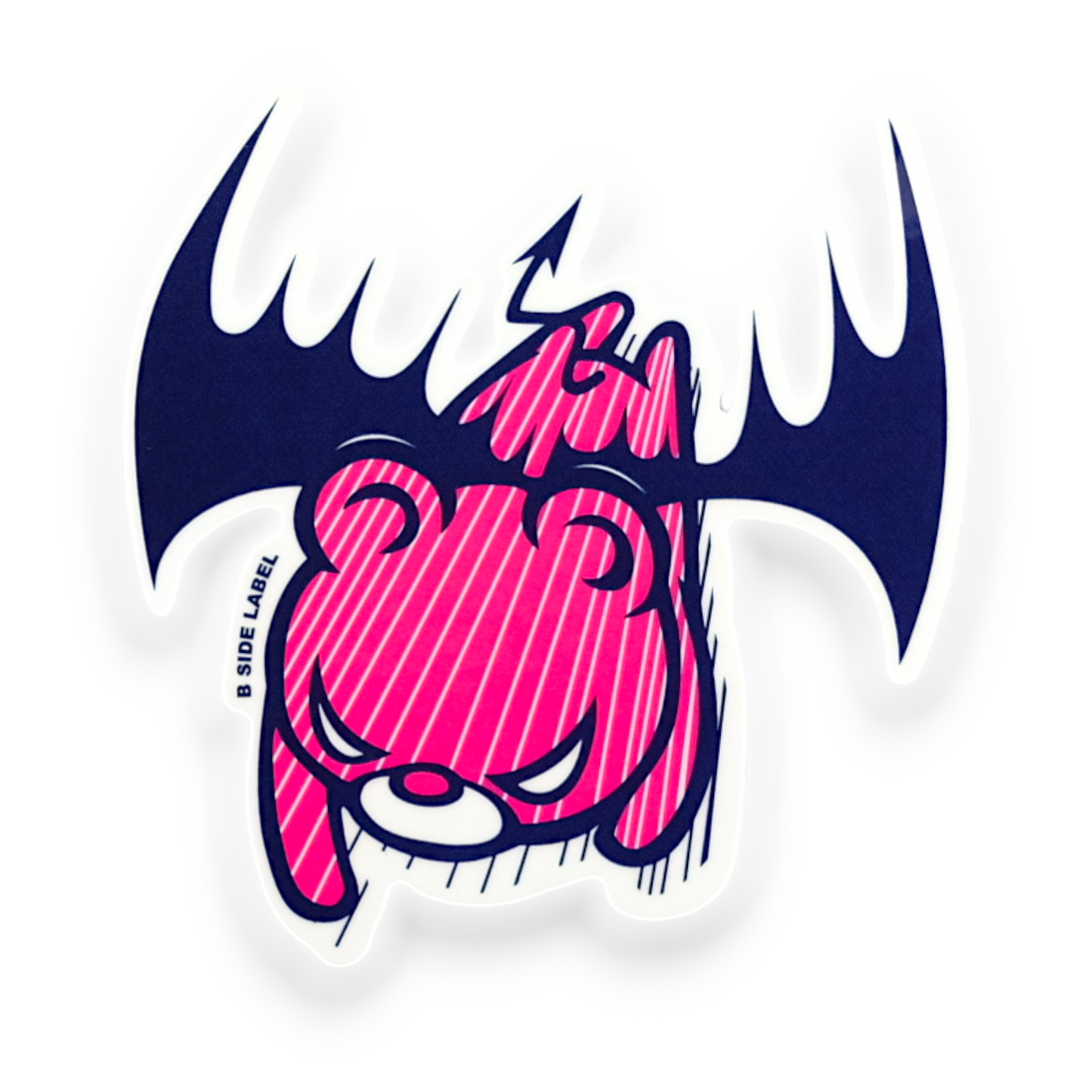 Akuma Bat Bear ✦ B-Side Label Sticker