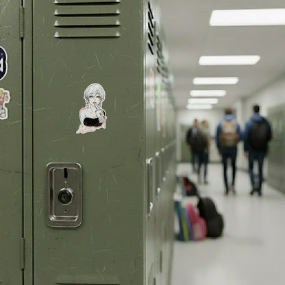 Crush Bottle Girlie ✦ B-Side Label Sticker