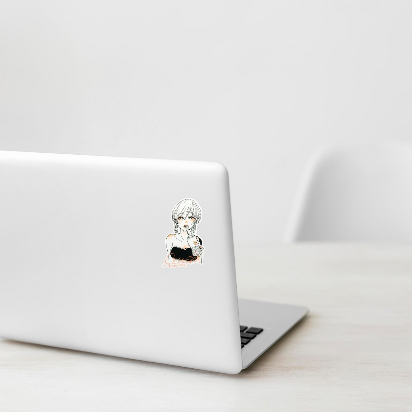 Crush Bottle Girlie ✦ B-Side Label Sticker