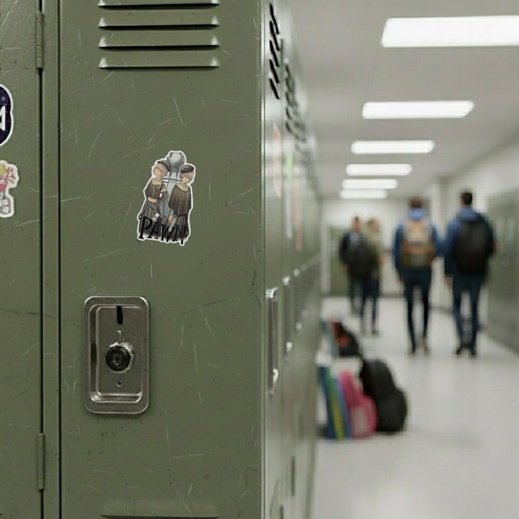 Chess Fantasy Pawn ✦ B-Side Label Sticker