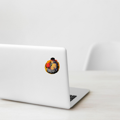 Street Fighter Ryu ✦ B-Side Label Sticker
