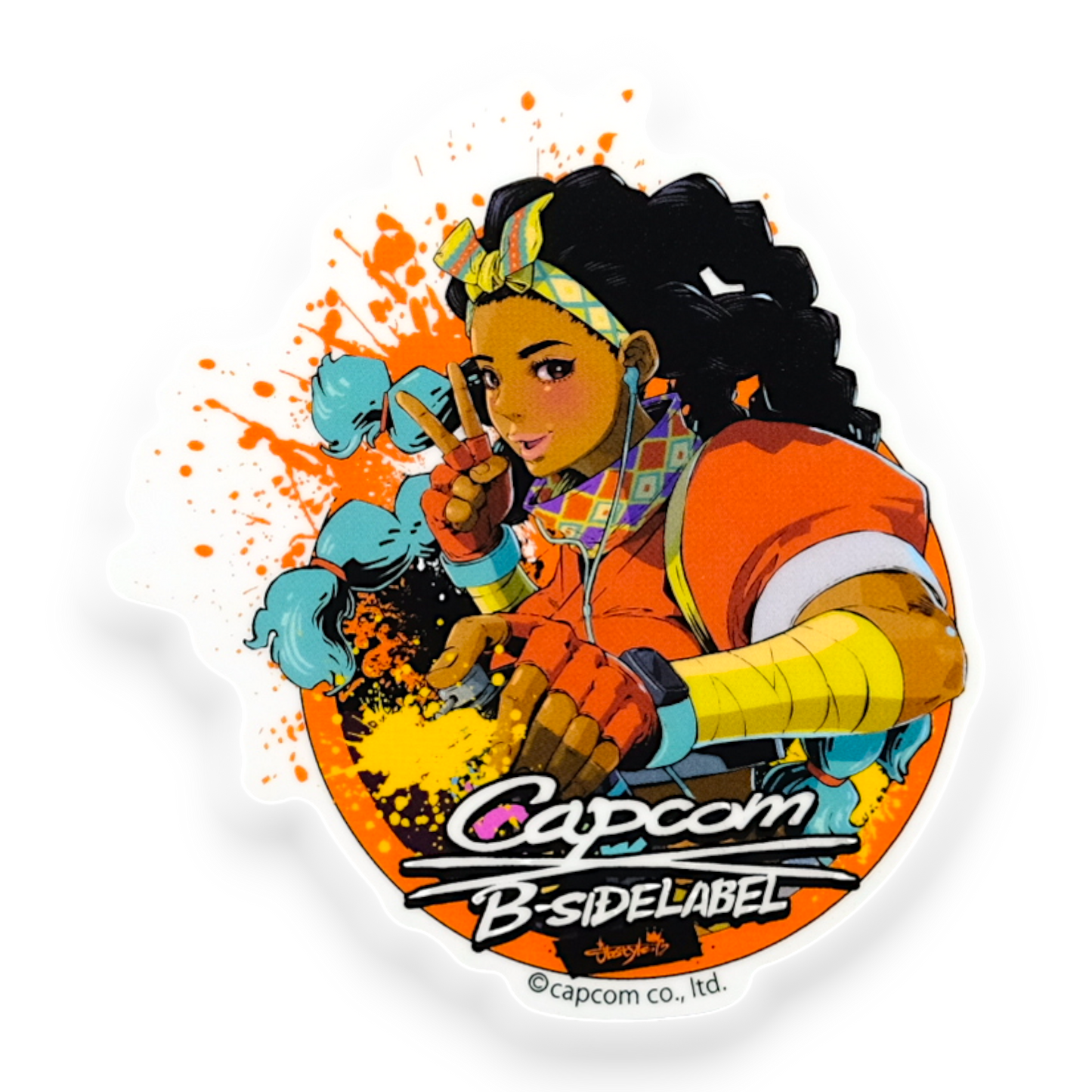 Street Fighter Kimberly ✦ B-Side Label Sticker