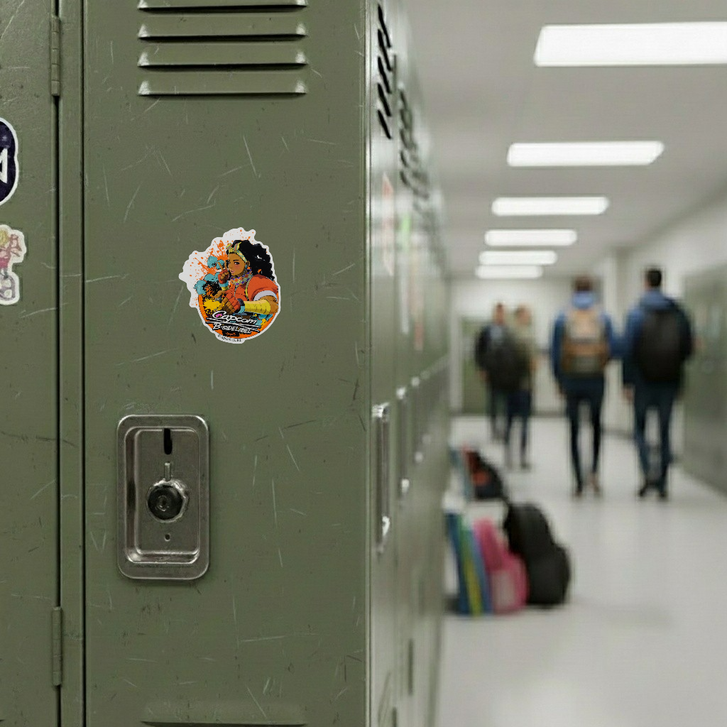 Street Fighter Kimberly ✦ B-Side Label Sticker