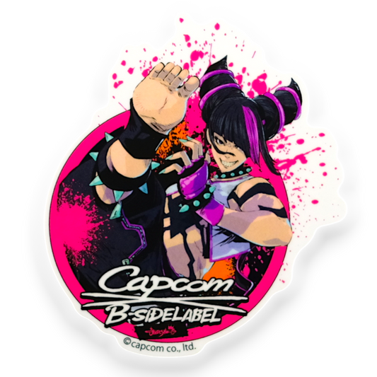 Street Fighter Juri ✦ B-Side Label Sticker