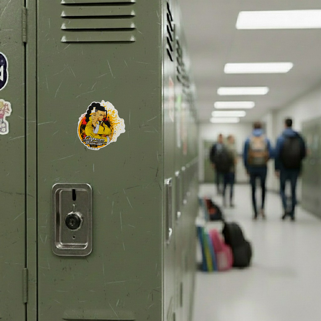 Street Fighter Jamie ✦ B-Side Label Sticker