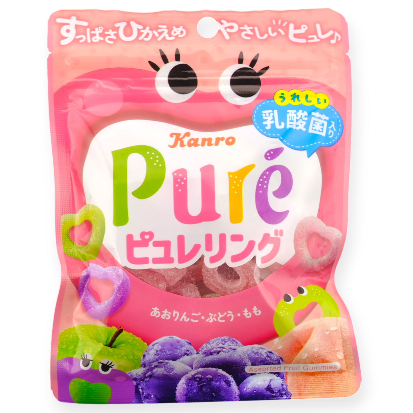 Kanro ✦ Gominolas de puré ✦ Frutas variadas