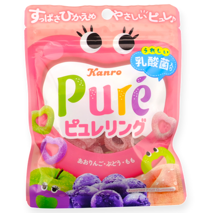 Kanro ✦ Gominolas de puré ✦ Frutas variadas