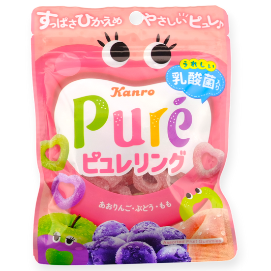 Kanro ✦ Puré Gummy ✦ Mixed Fruit