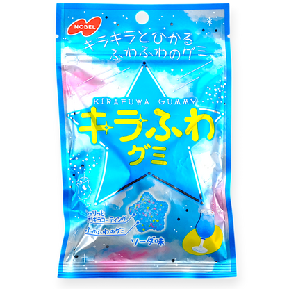 Nobel Kirafuwa Gummy Bundle ✦ Grape, Soda & Pineapple ✦ Japanese Candy