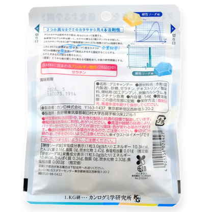 Kanro ✦ Puré Science Gummy ✦ Soda