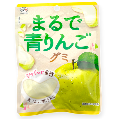 Fujiya Marude Gummy ✦ Green Apple ✦ Japanese Candy