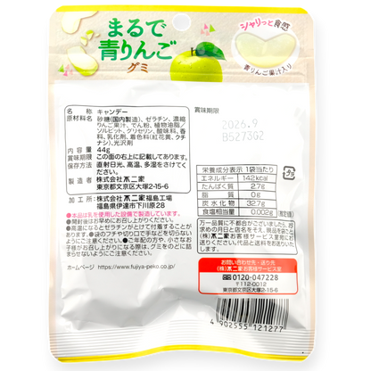Fujiya Marude Gummy ✦ Green Apple ✦ Japanese Candy