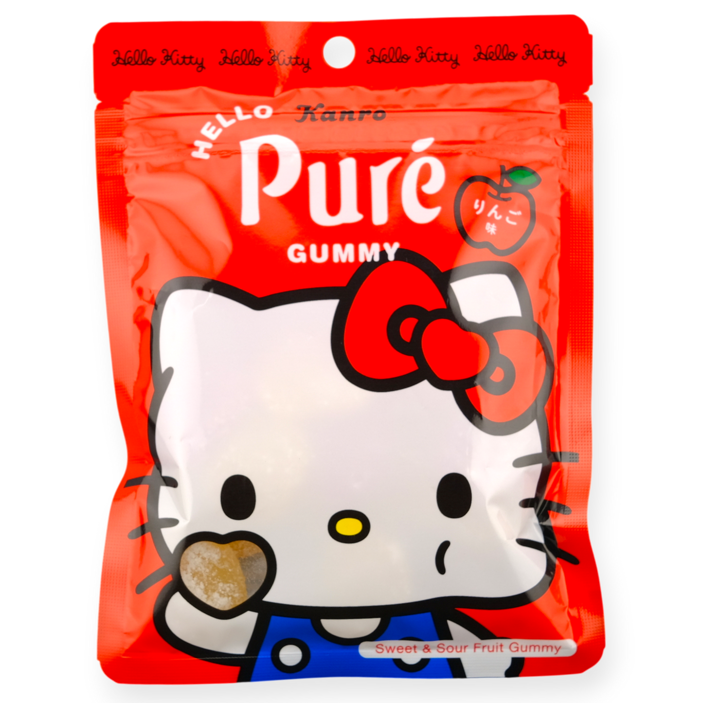 Kanro ✦ Puré Hello Kitty Gummy ✦ Apple