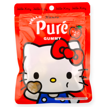 Kanro ✦ Puré Hello Kitty Gummy ✦ Apple