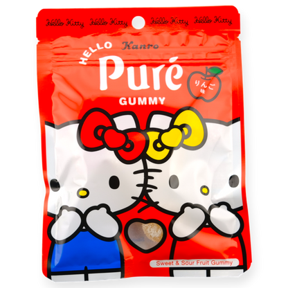 Kanro ✦ Puré Hello Kitty Gummy ✦ Apple