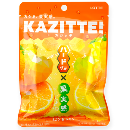 Lotte Kazitte Gummy ✦ Citrus Blend ✦ Japanese Candy