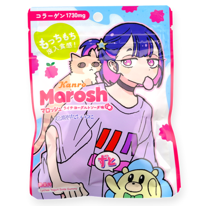 Kanro MAROSH x ZUTOMAYO Gummy ✦ Lychee ✦ Japanese Candy