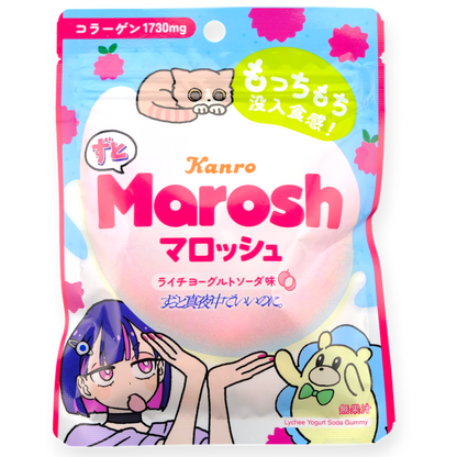 Kanro MAROSH x ZUTOMAYO Gummy ✦ Lychee ✦ Japanese Candy