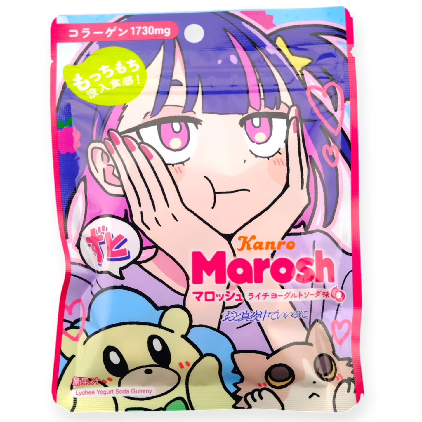 Kanro MAROSH x ZUTOMAYO Gummy ✦ Lychee ✦ Japanese Candy