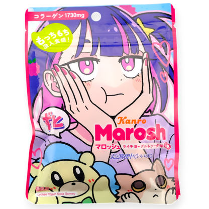 Kanro MAROSH x ZUTOMAYO Gummy ✦ Lychee ✦ Japanese Candy