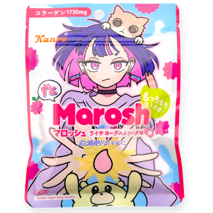 Kanro MAROSH x ZUTOMAYO Gummy ✦ Lychee ✦ Japanese Candy