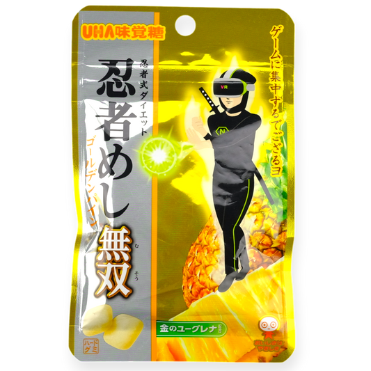 UHA ✦ Ninja Meshi Gamer Gummy ✦ Golden Pineapple