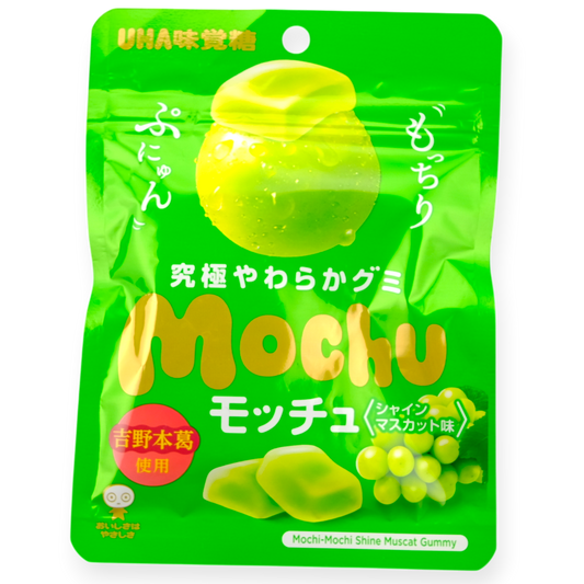 UHA ✦ Mochu Gummy ✦ Muscat Grape