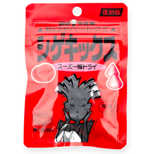 UHA ✦ Shigekix Saure Gummibonbons ✦ Intensive Pflaume
