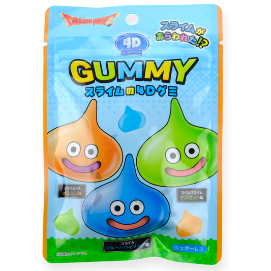 Bandai ✦ Dragon Quest 4D Slime Gummy ✦ Mixed Fruit