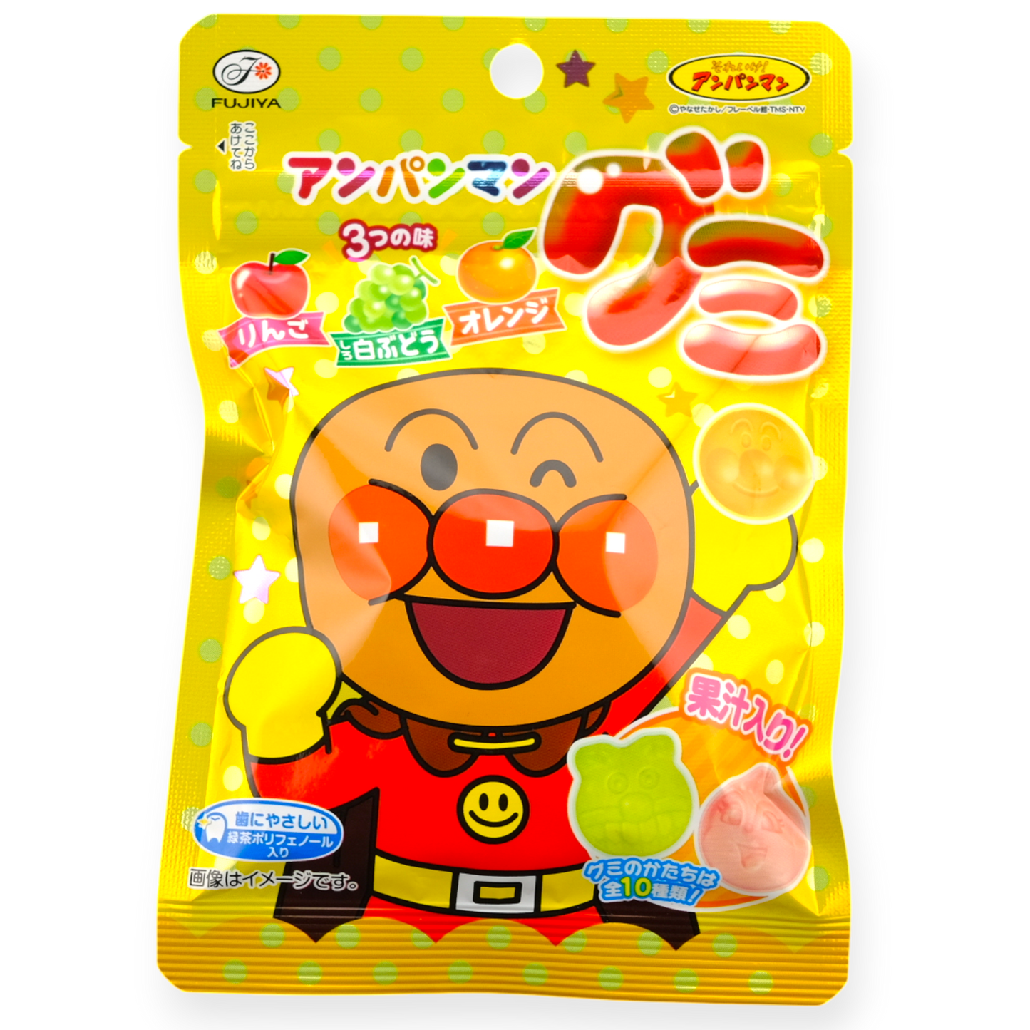 Fujiya Anpanman Gummy ✦ Mixed Fruit ✦ Japanese Candy