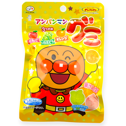 Fujiya Anpanman Gummy ✦ Mixed Fruit ✦ Japanese Candy