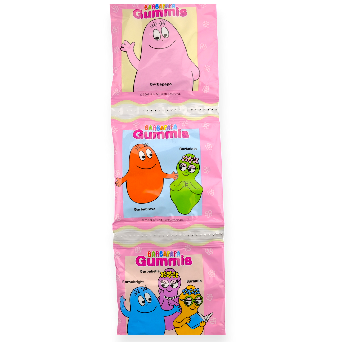 Wismettac Foods Barbapapa Gummy ✦ Mixed Flavors (4-Pack) ✦ Japanese Candy