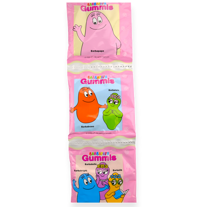 Wismettac Foods Barbapapa Gummy ✦ Mixed Flavors (4-Pack) ✦ Japanese Candy