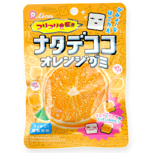 Lion Nata De Coco Gummy ✦ Orange ✦ Japanese Candy