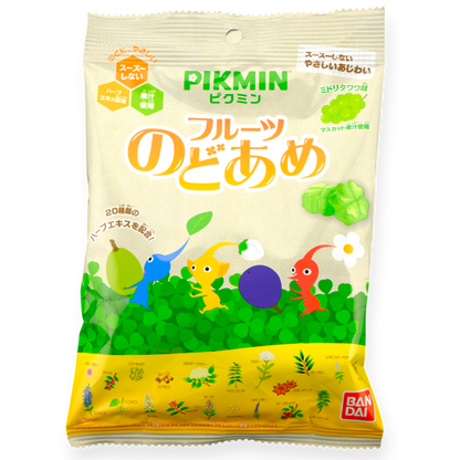 Bandai ✦ Caramelos para la tos PIKMIN ✦ Uva Moscatel