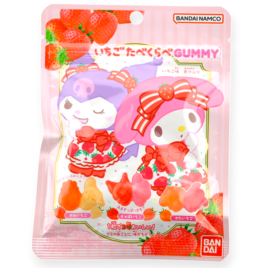 Bandai Sanrio Characters Gummy ✦ Strawberry ✦ Japanese Candy