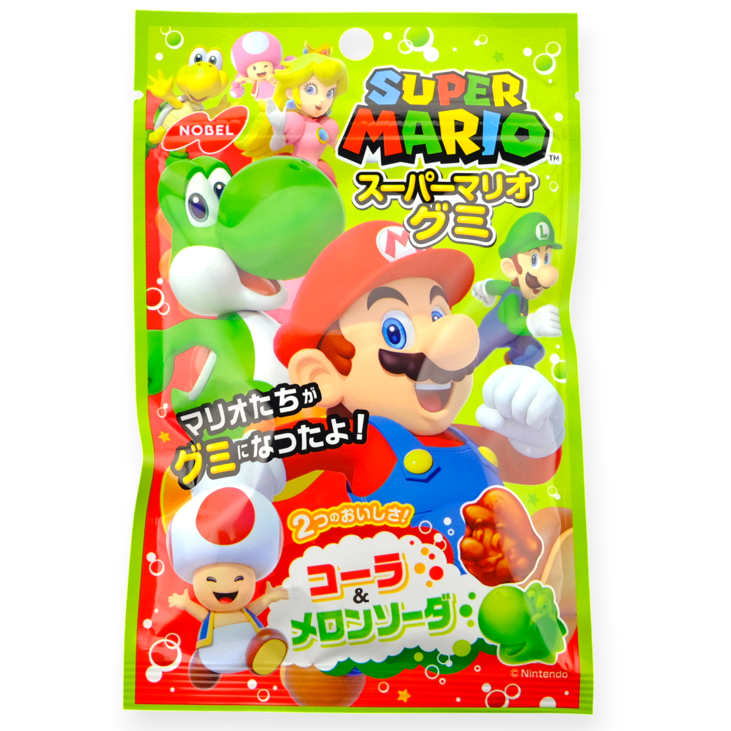 Nobel ✦ Super Mario Gummibonbons ✦ Cola & Melone