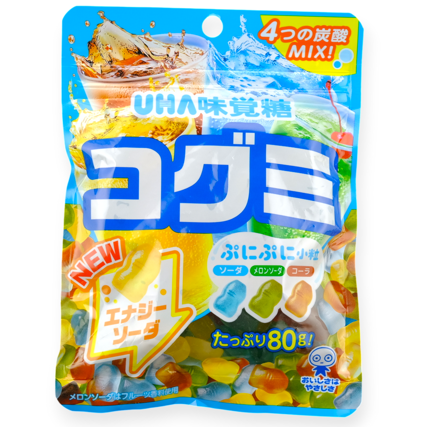 UHA Kogumi Gummy ✦ Mixed Soda ✦ Japanese Candy