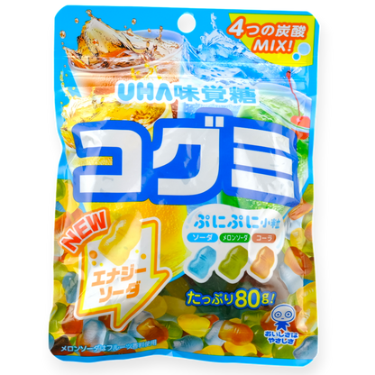 UHA Kogumi Gummy ✦ Mixed Soda ✦ Japanese Candy