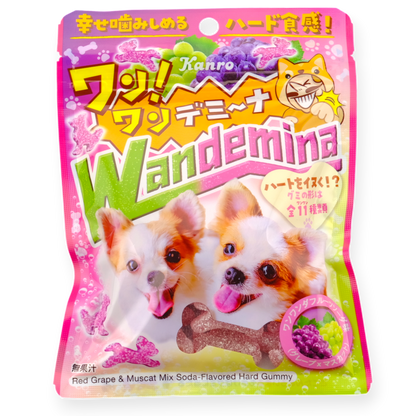 Kanro Wandemina Doggy Gummy ✦ Grape Soda Mix ✦ Japanese Candy