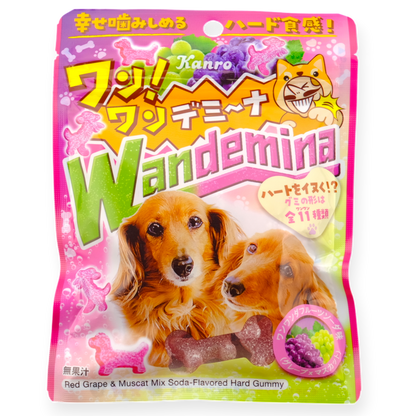 Kanro Wandemina Doggy Gummy ✦ Grape Soda Mix ✦ Japanese Candy