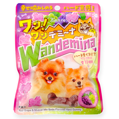 Kanro Wandemina Doggy Gummy ✦ Grape Soda Mix ✦ Japanese Candy