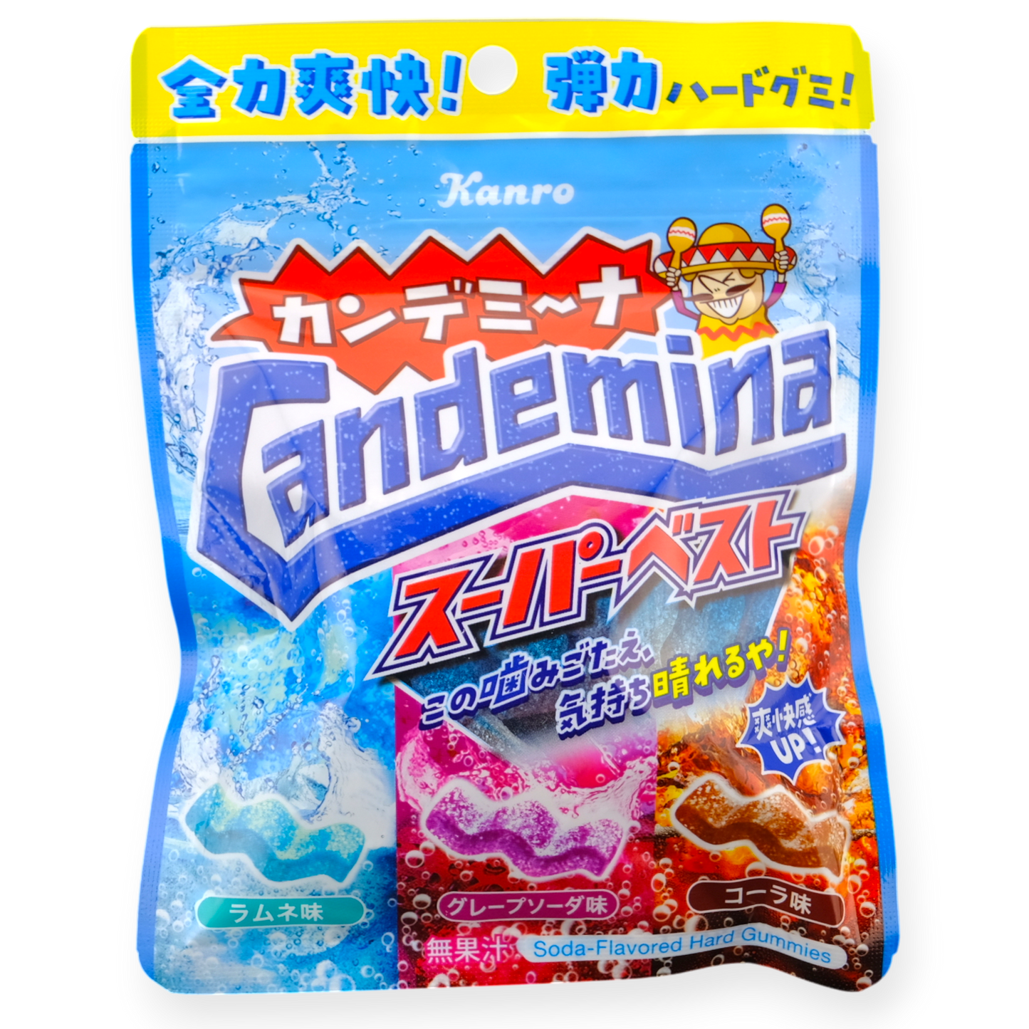 Kanro Candemina Gummy ✦ Soda Mix ✦ Japanese Candy