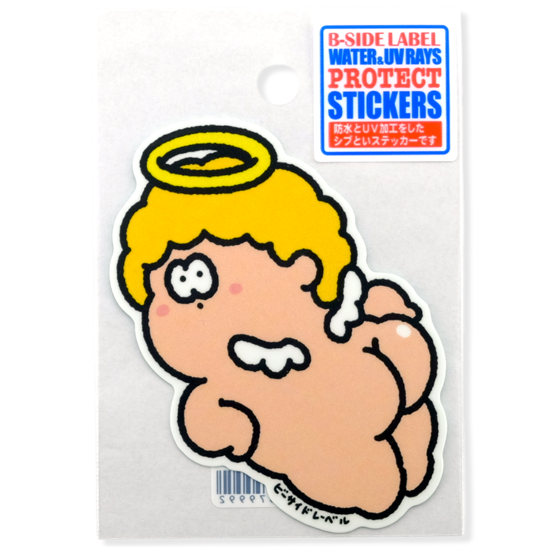 Cheeky Little Angel ✦ B-Side Label Sticker