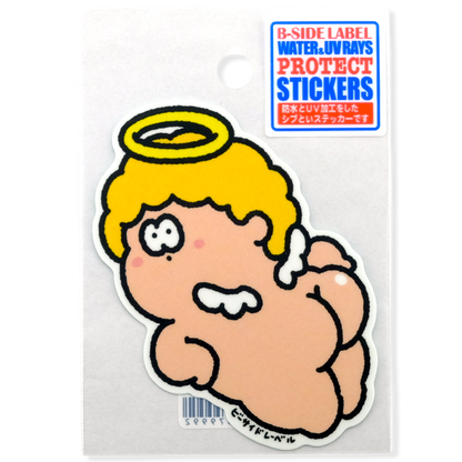 Cheeky Little Angel ✦ B-Side Label Sticker