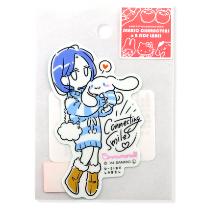 Sanrio Cinnamoroll & Girl✦ B-Side Label Sticker