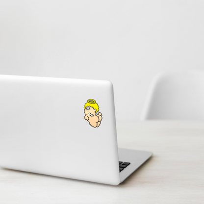 Cheeky Little Angel ✦ B-Side Label Sticker