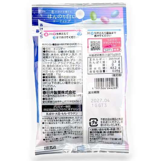 Kasugai Tsubu Winter Gummy ✦ Snow Gem Mix ✦ Japanese Candy